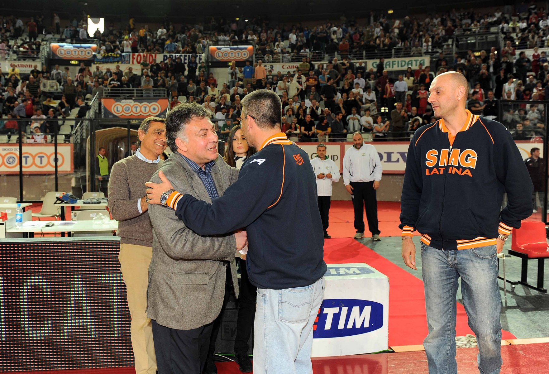 26 April  2009 :    The Matchplayed  Lottomatica Armani Jeans at PalaLottomatica in Rome Foto Claudio Pasquazi/GraziaNeri
