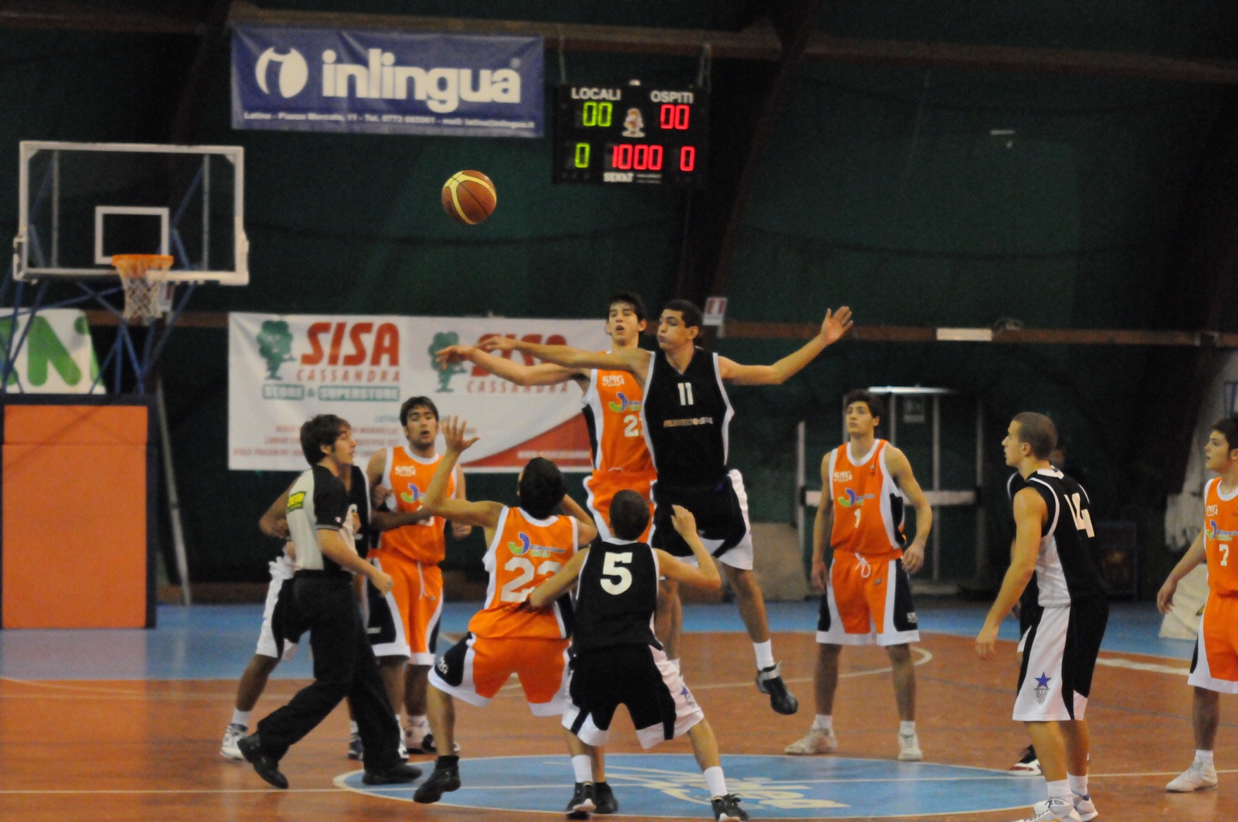 2009-11-29 U17E SMG Latina - Minerva Basket Roma