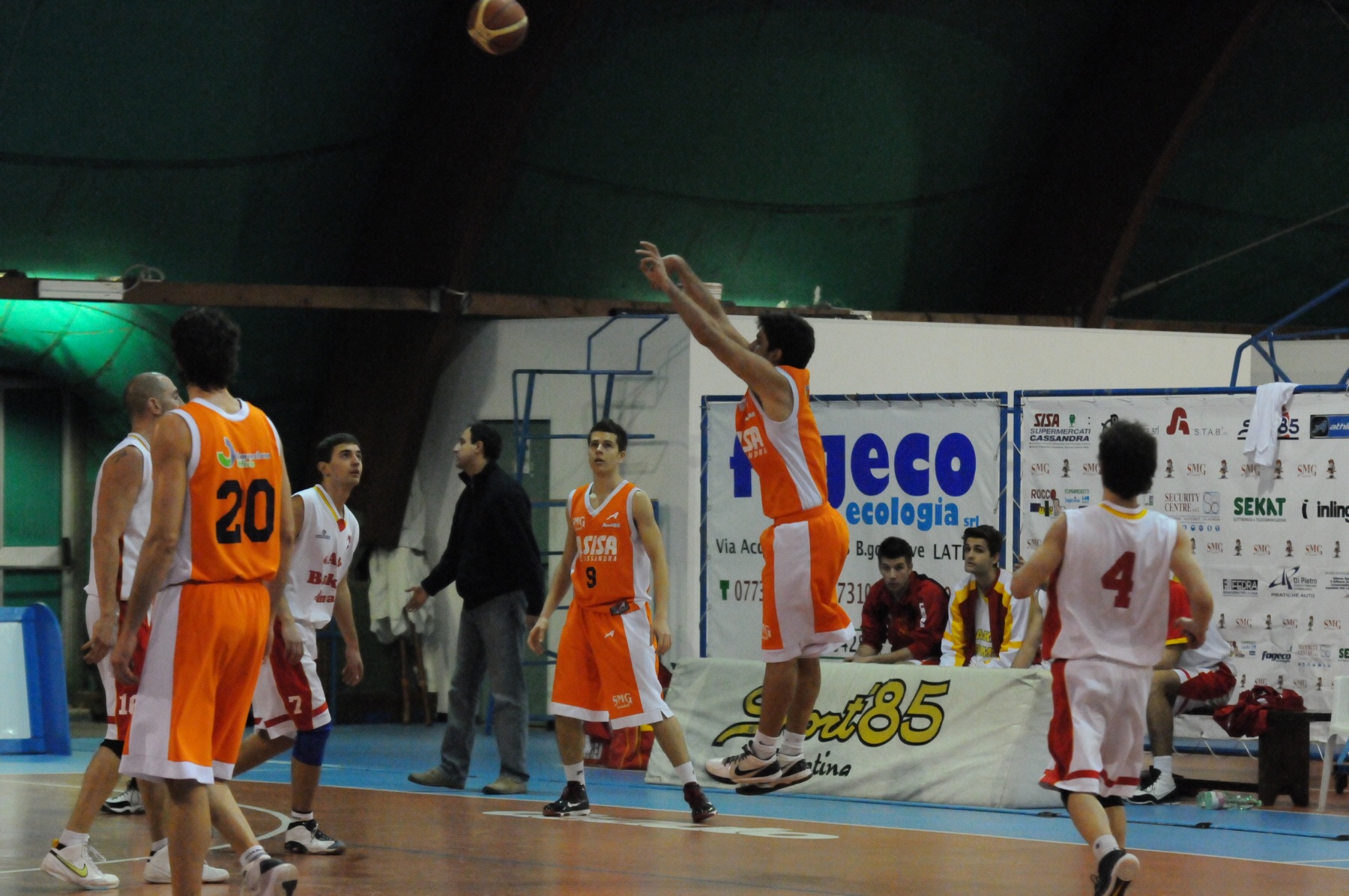 2009-12-19 CSilver SMG Latina - Sam Basket Roma