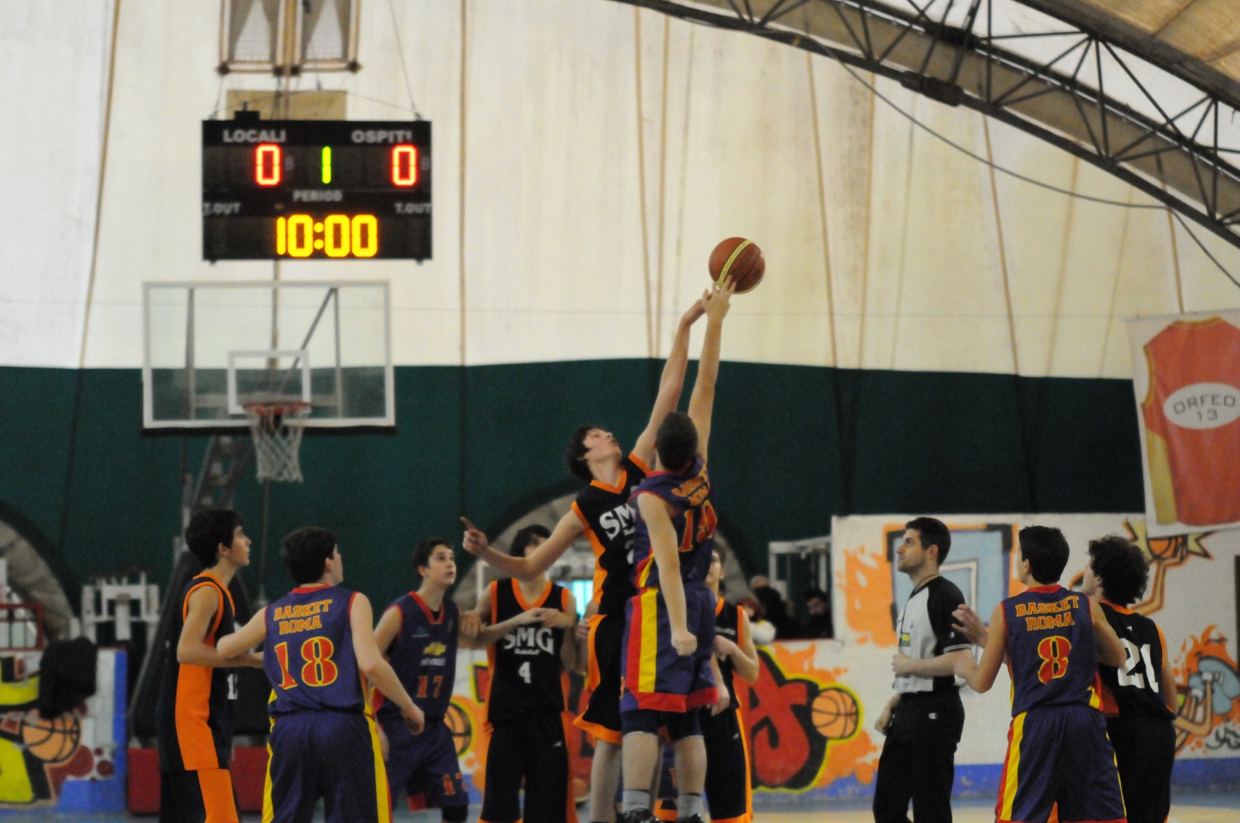 2009-12-19 U15E Sam Basket Roma - SMG Latina