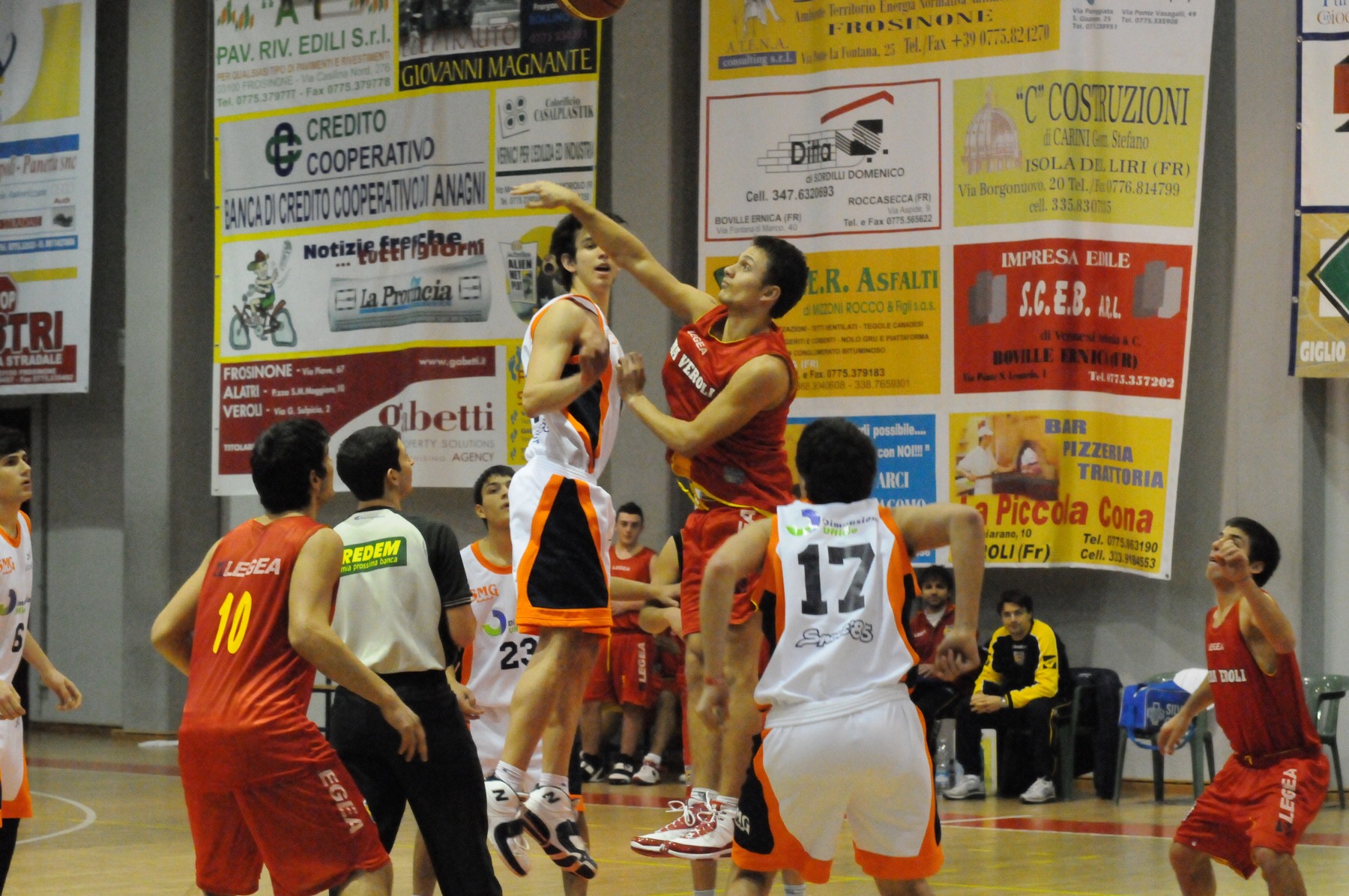 2010-01-15 U17E Veroli Basket - SMG Latina