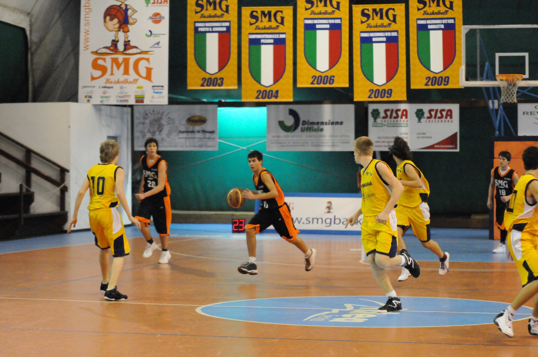 2010-02-19 U15E SMG Latina - Palocco Basket