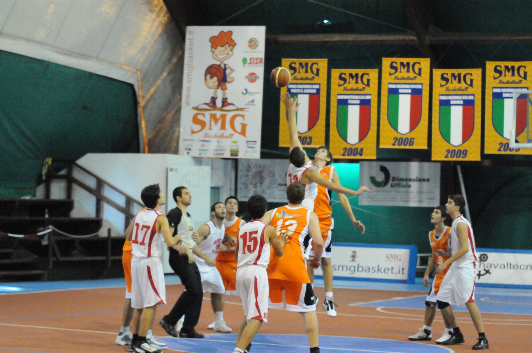 2010-10-10 U17E SMG Latina - Sam Basket Roma