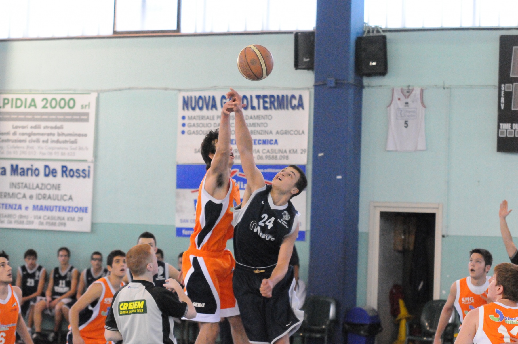 2010-10-17 U17E San Cesareo Basket -  SMG Latina