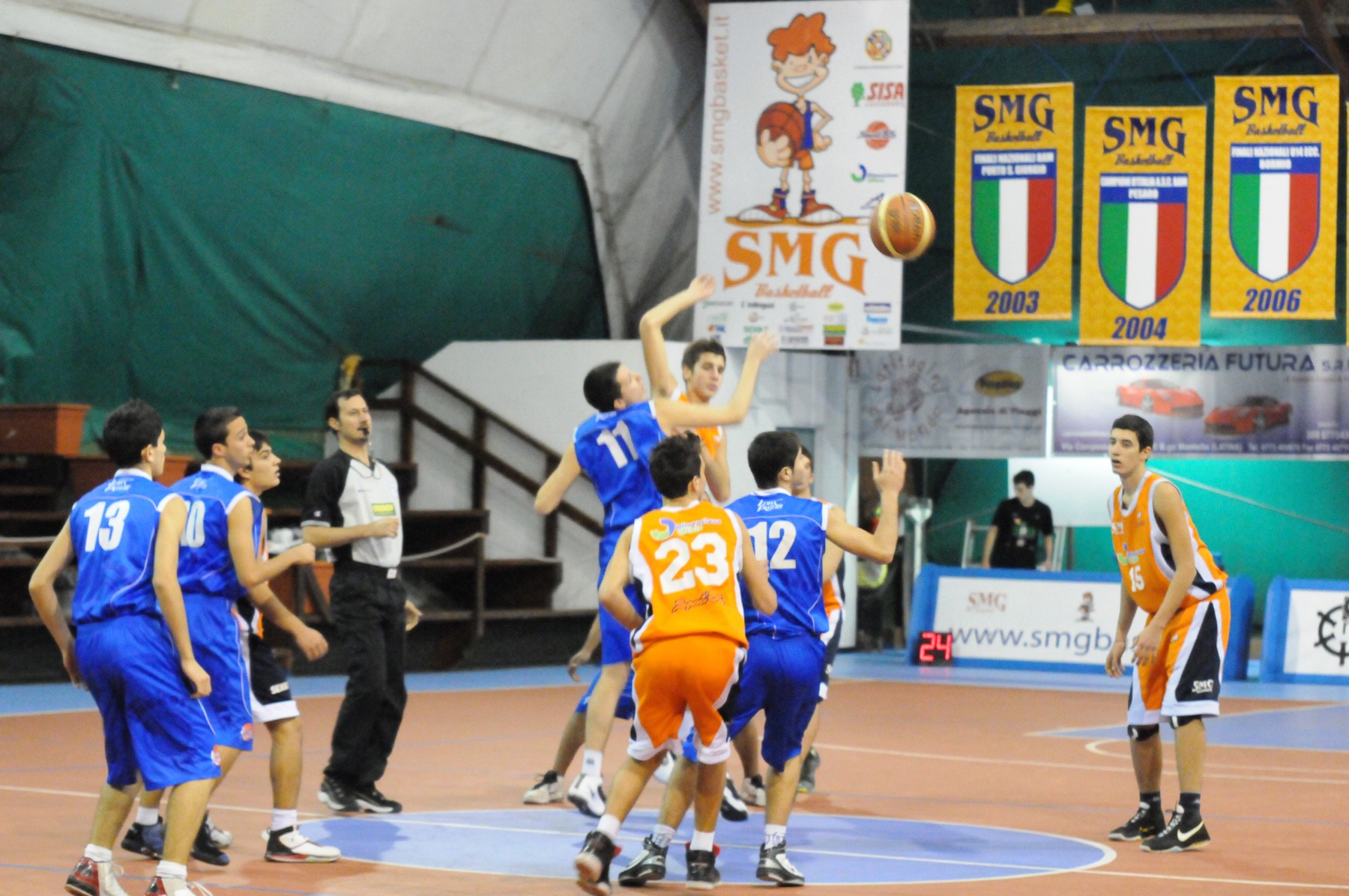 2010-12-14 U17E SMG Latina - Club Basket Frascati