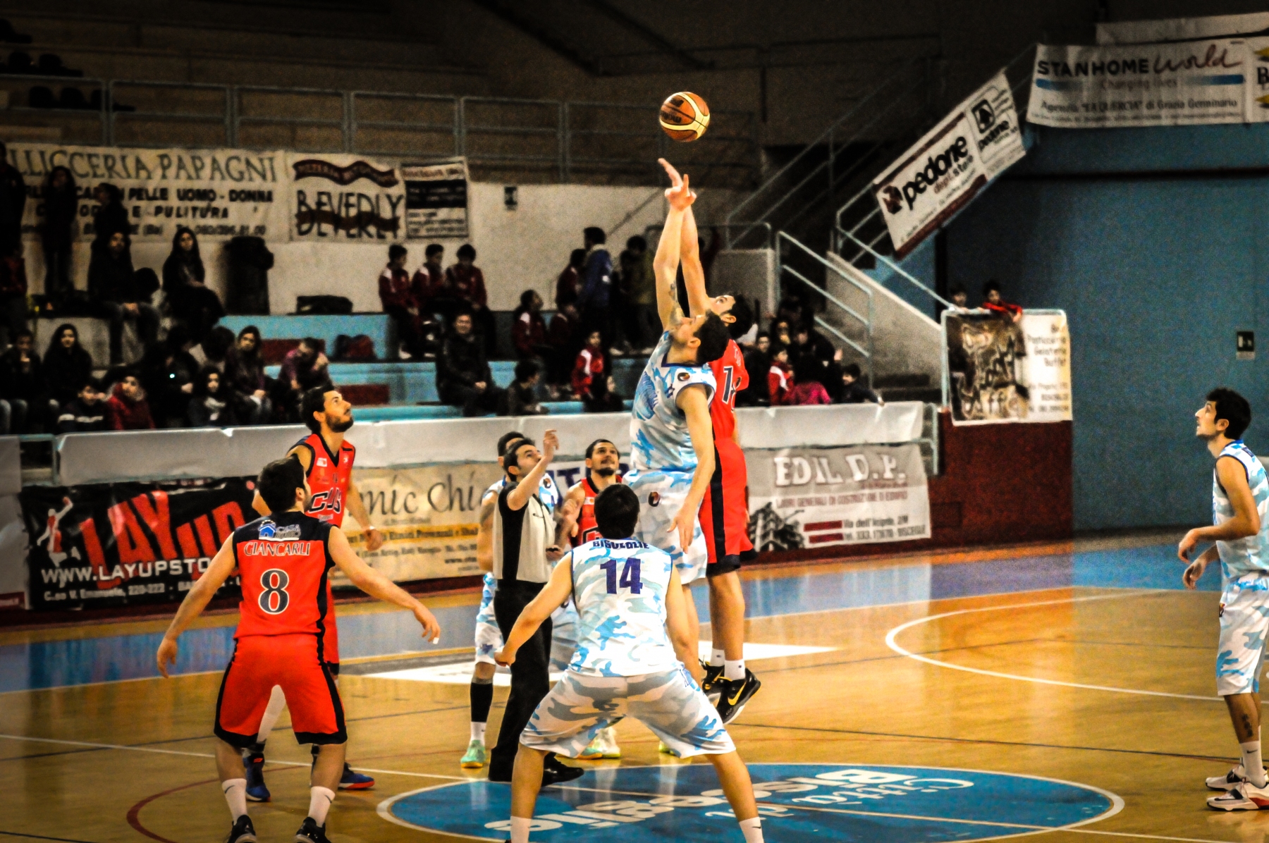 2015-02-08 SERIEB Lions Basket Bisceglie - CUS TARANTO